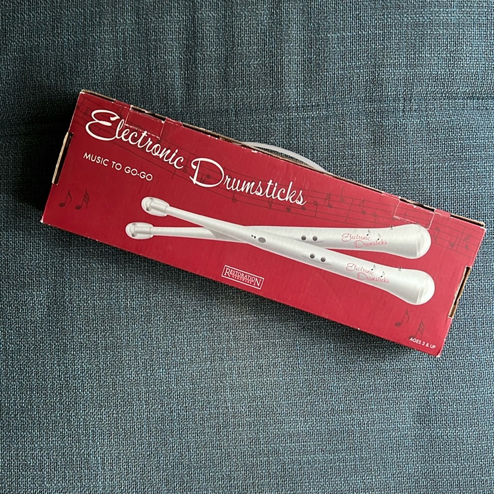 🥁 Restoration Hardware - Electronic Drumsticks 🥁
